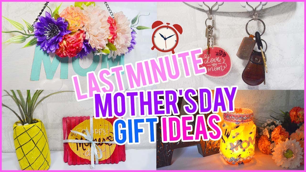 4 Last Minute Mothers Day Gift Ideas| DIY Crafts Easy Mothers Day Crafts