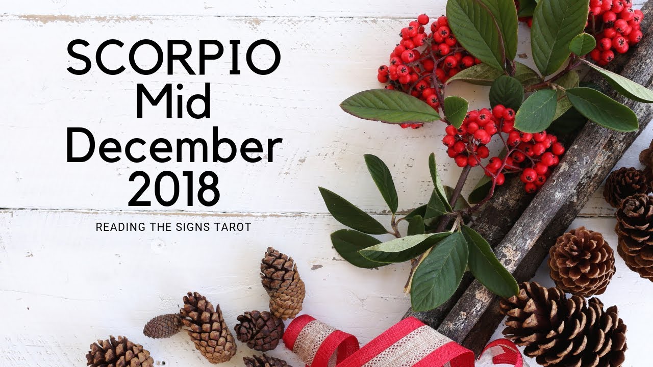 You are MAGIC! SCORPIO Mid December 2018