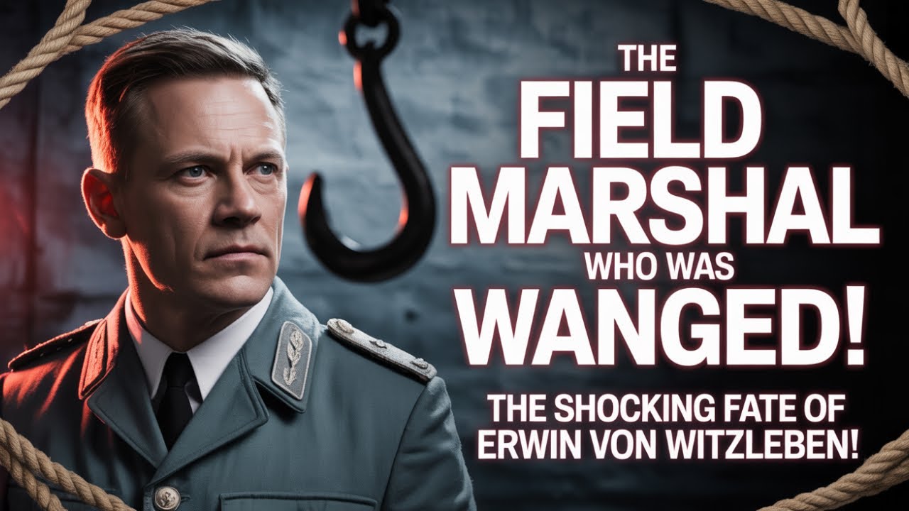 Erwin von Witzleben The Field Marshal Who Was Hanged From a Meat Hook