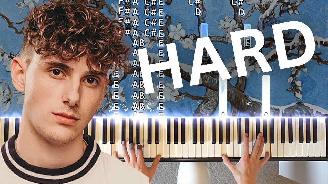 this is what winter feels like JVKE - Hard Piano Tutorial (SHEET MUSIC)