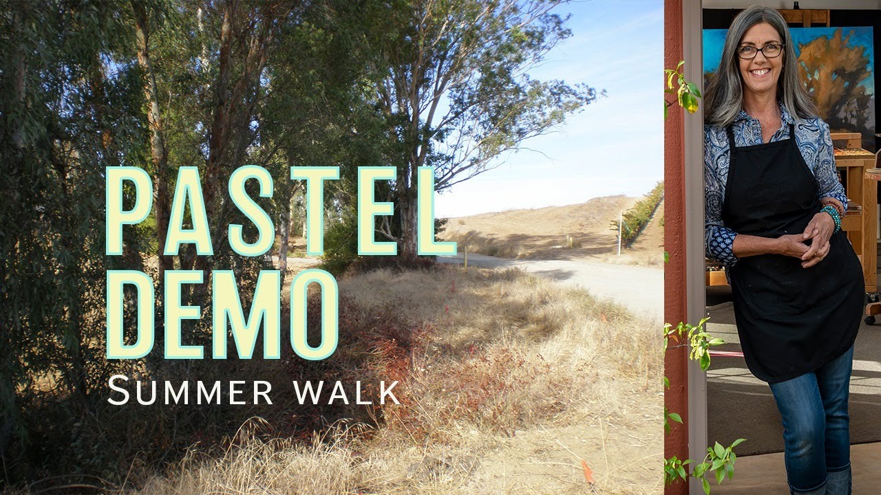 Free Pastel Demonstration Summer Walk