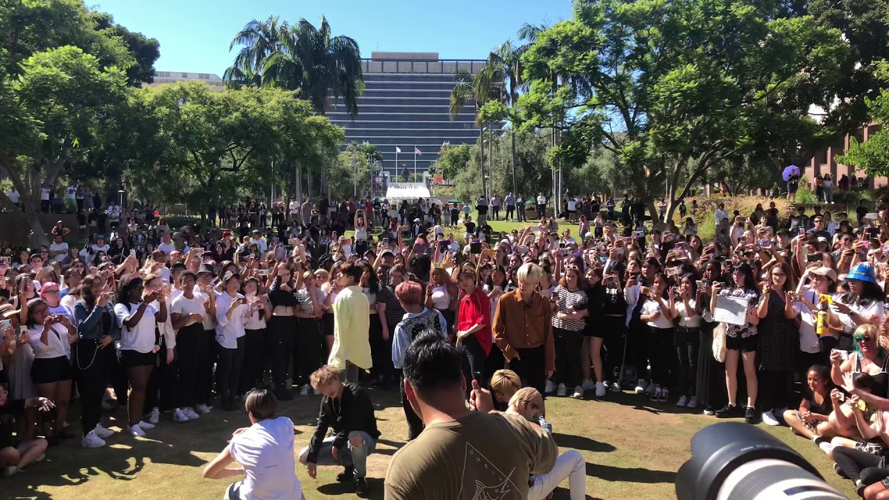 190814 ATEEZ Say My Name at LA Grand Park