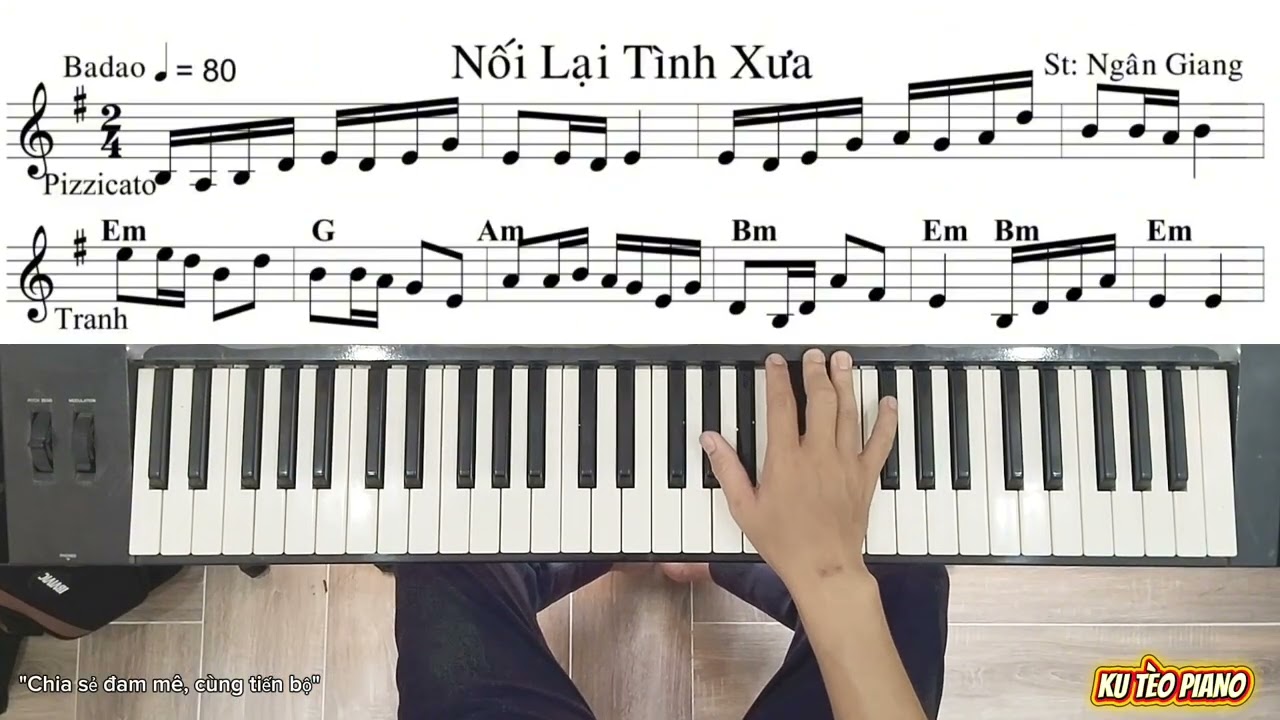 Hướng dẫn cách HỌC THUỘC TONE GIỌNG có nhiều DẤU HOÁ | Ku Tèo Piano.