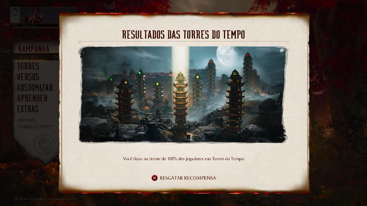Recompensas da Torre do tempo #3 Temporada 16 (8) - Mortal Kombat 1