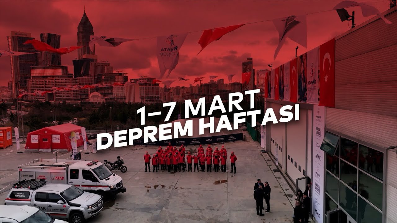 Afete Karşı Hazırız | 1–7 Mart Deprem Haftası!