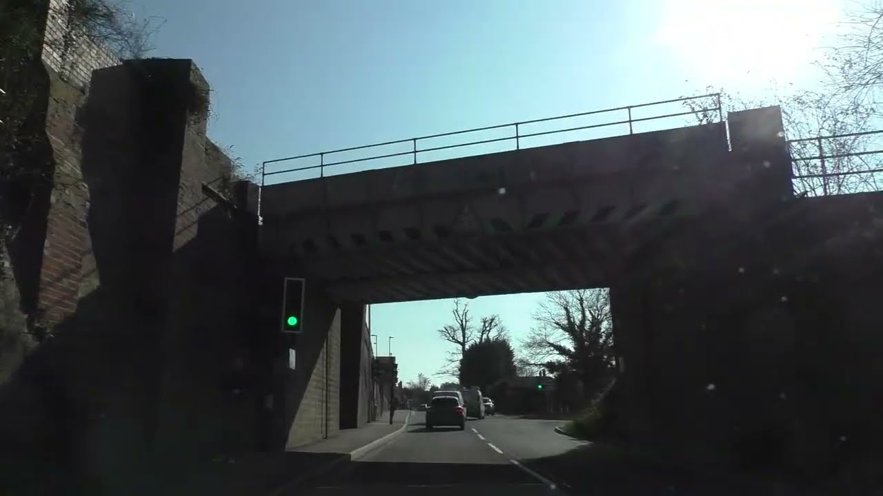 Driving On The B4220 & B4214 From Cradley To Ledbury, Herefordshire, UK 4th March 2026