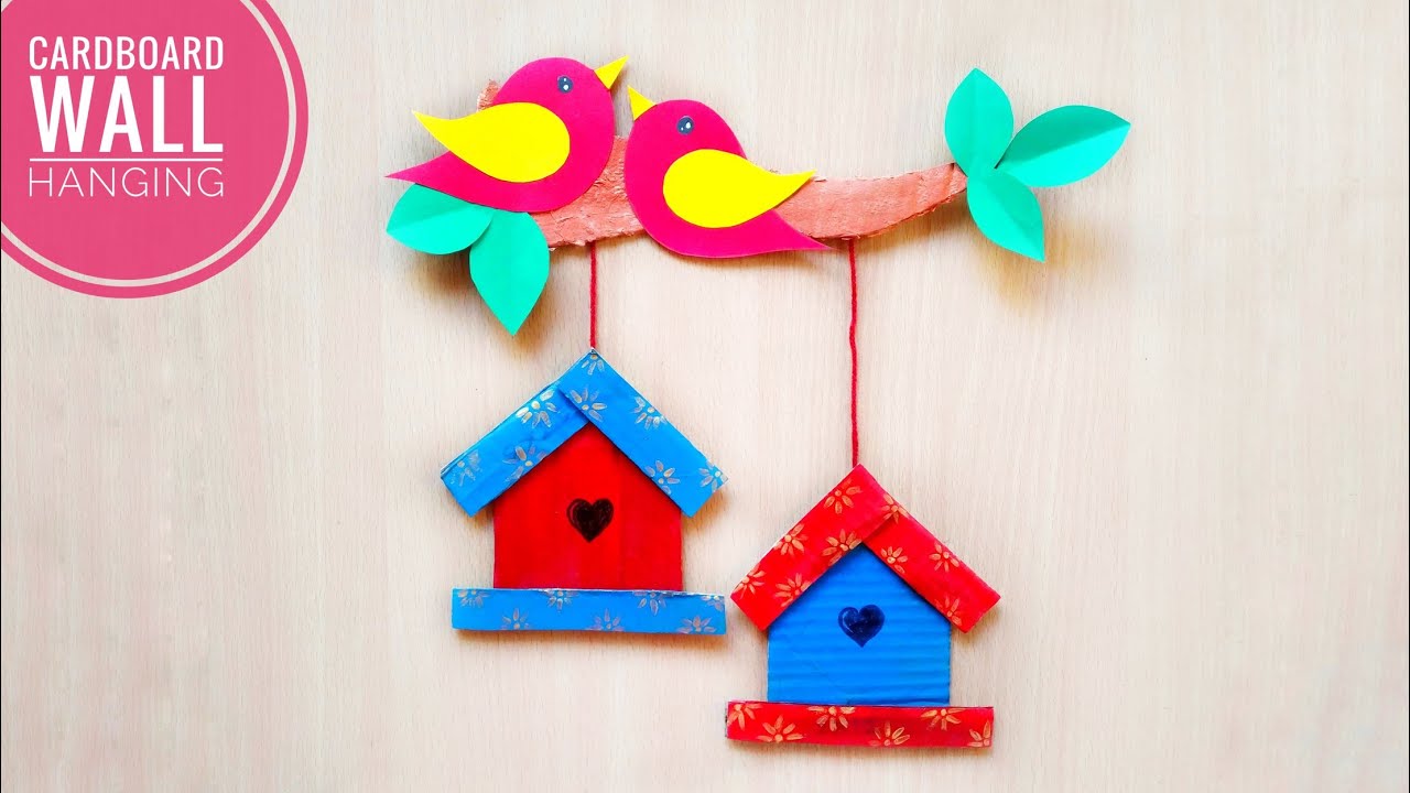 Cardboard Wall Hanging | Best Out Of waste |Easy Cardboard diy |Kalakar Supriya