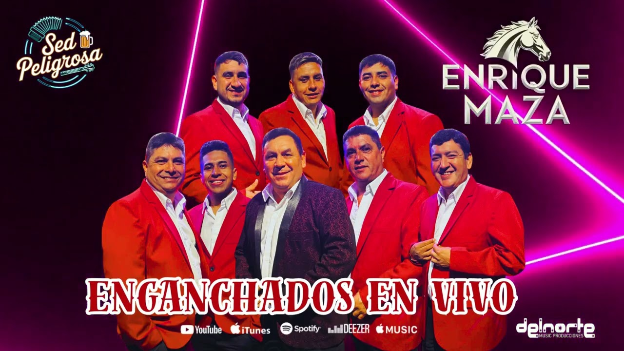 Enrique Maza y La Verdadera - En Vivo -Enganchados de Cumbias - CAMPO EL NOGAL