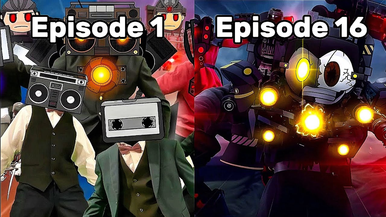The Skibidi Saga 1-16 Episodes: Showdown