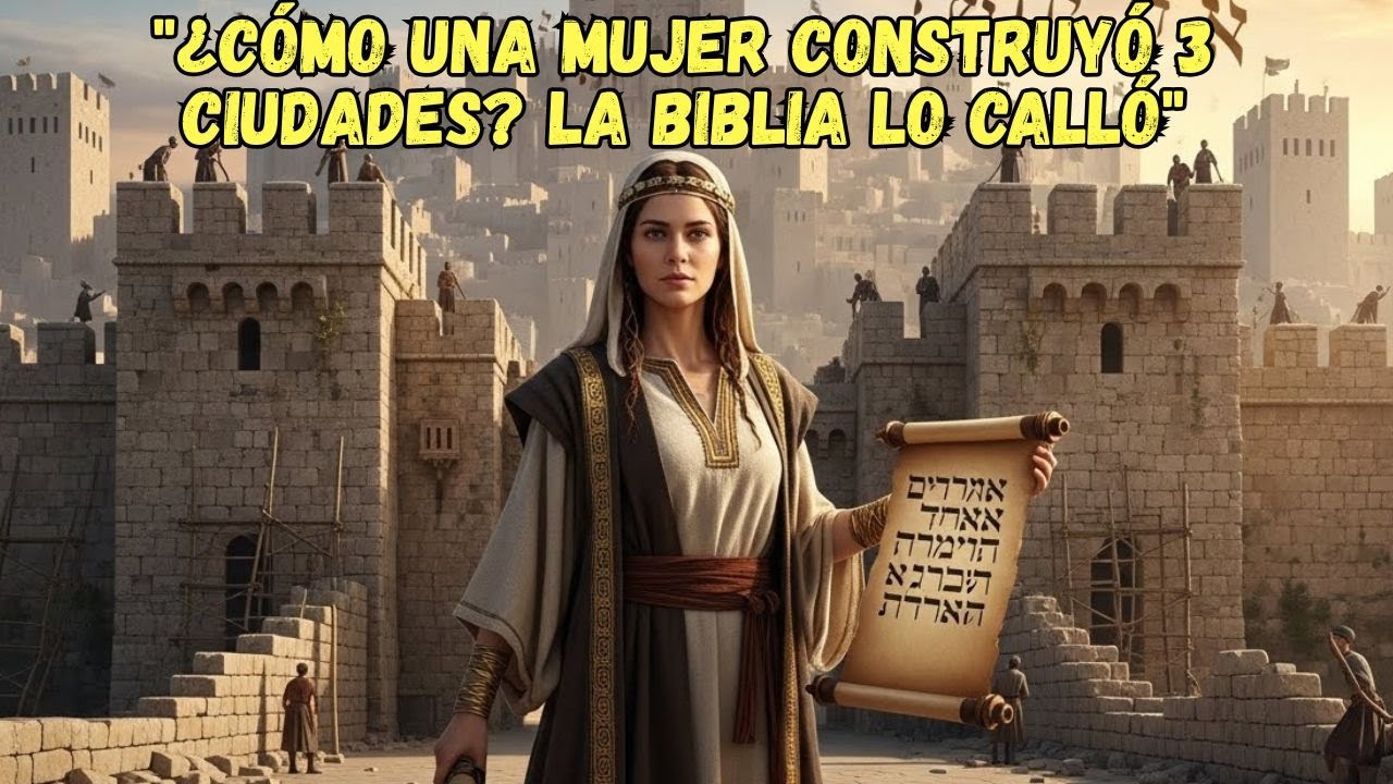 La mujer que CONSTRUYÓ TRES CIUDADES... y la Biblia la menciona como líder  en tiempos de hombres