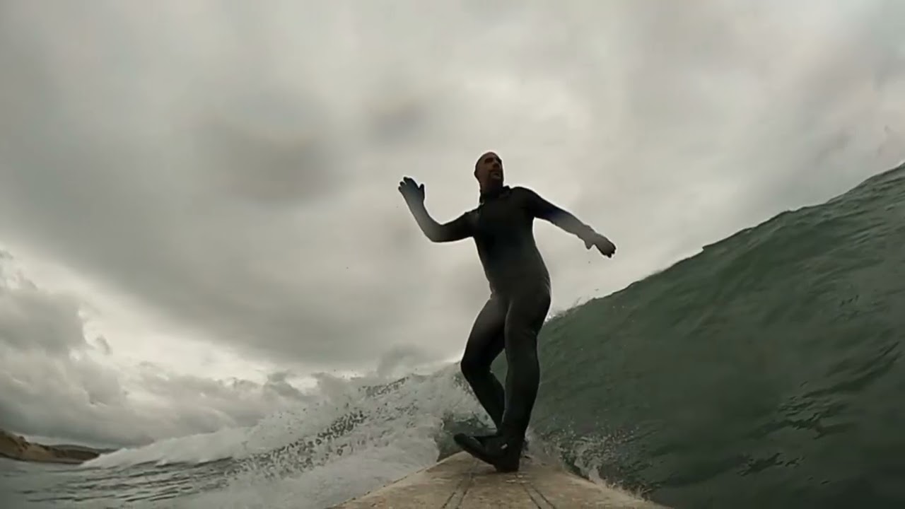 Surfing Strandhill Sligo Ireland May 2022 🎥 gopro hero max 360 4k Irish surf