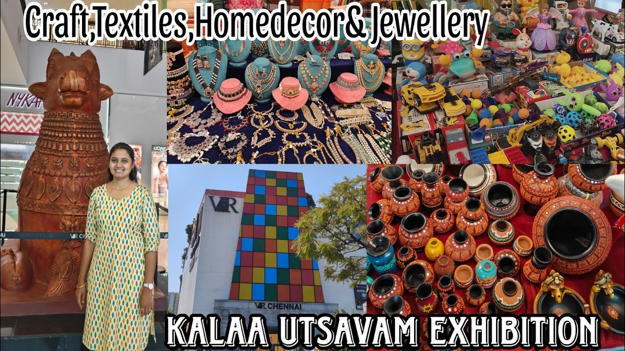 VR Mall| Kalaa Utsavam Exhibition|Art,Craft,Handloom & Lifestyle Exhibition|Chennai Shopping Hunt
