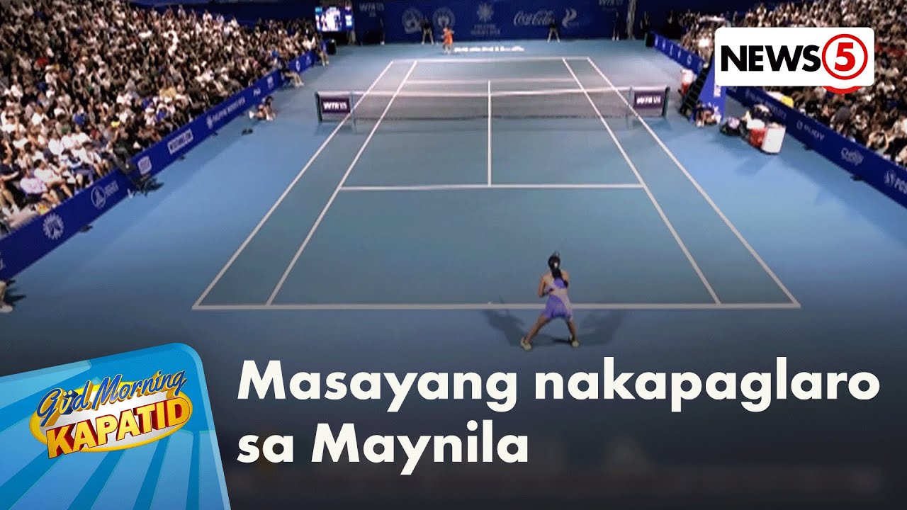 Alex Eala, bigo sa quarterfinals match sa WTA 125 Philippine Women’s Open | Gud Morning Kapatid