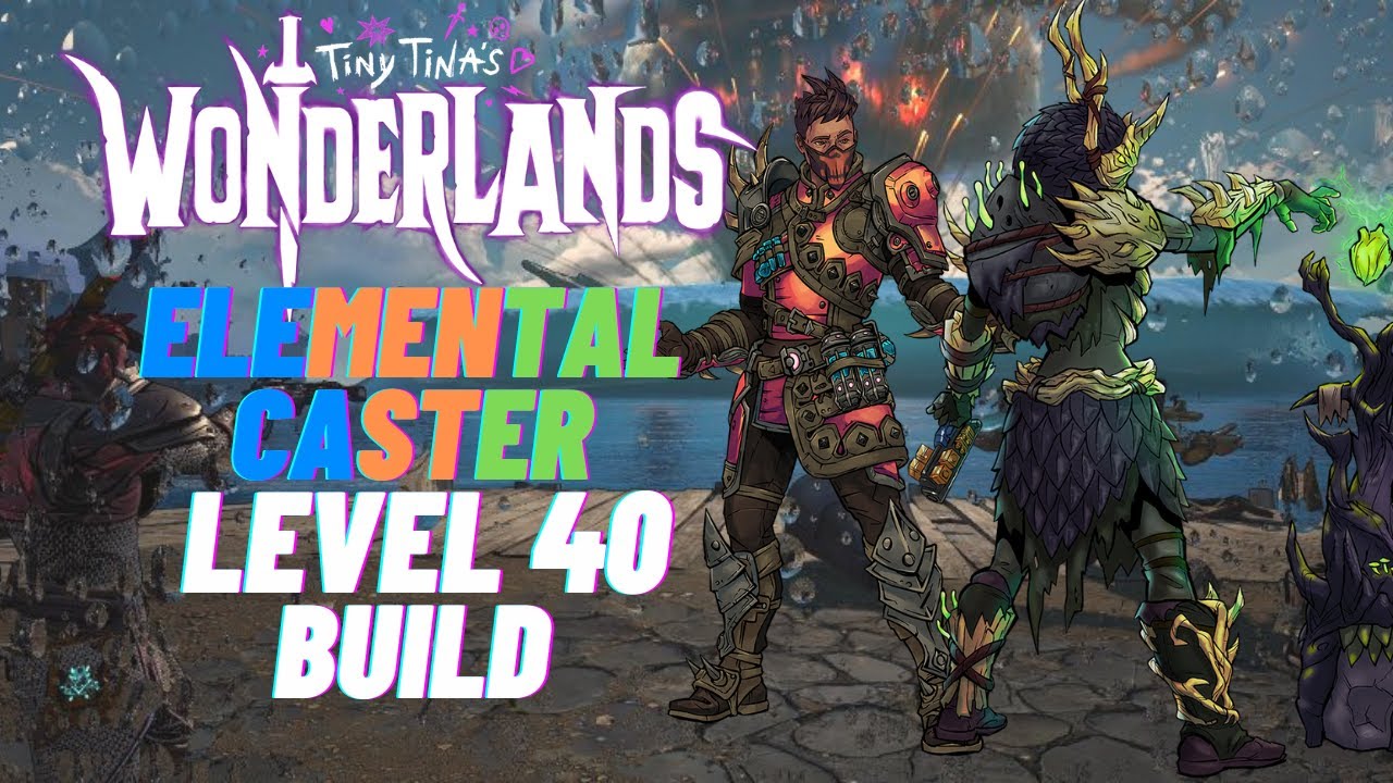 Tiny Tina's Wonderlands | Elemental damage chaos 100 build | (Stabomancer + Blightcaller Build)