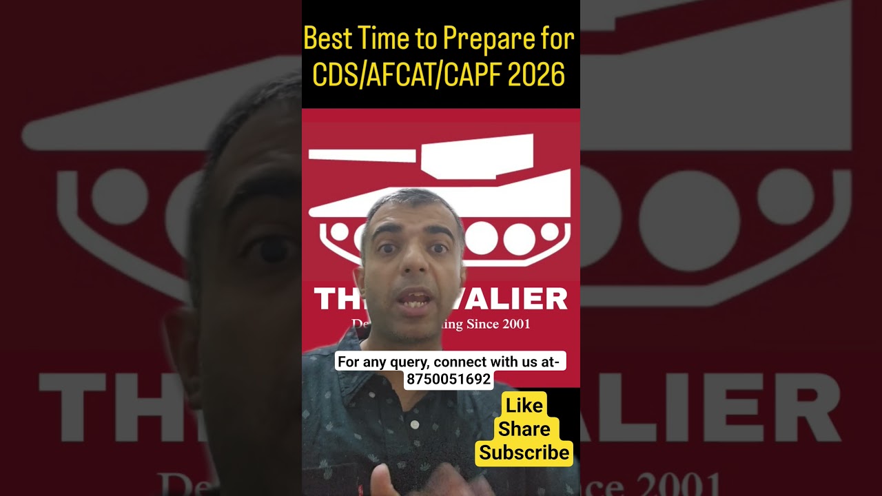 The TRUTH About CDS, CAPF, AFCAT Prep Time #cdse