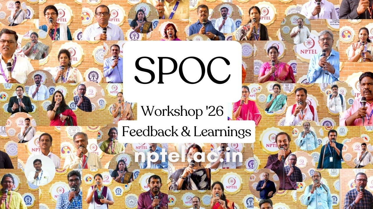 Voices from the Field: NPTEL SPOCs Reflect on Workshop at IIT Madras