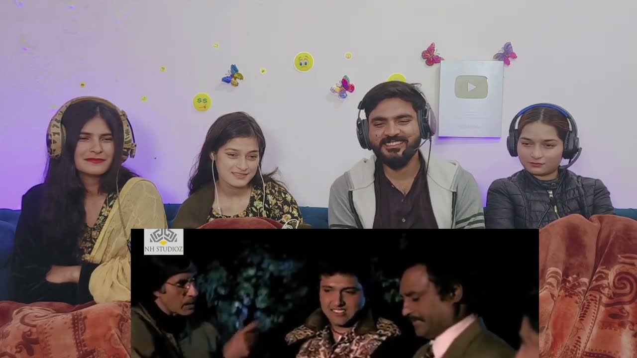 Hum Movie Reaction , Amitabh Bachchan, Rajini Kanth, Govinda, Anupam K | Part 12