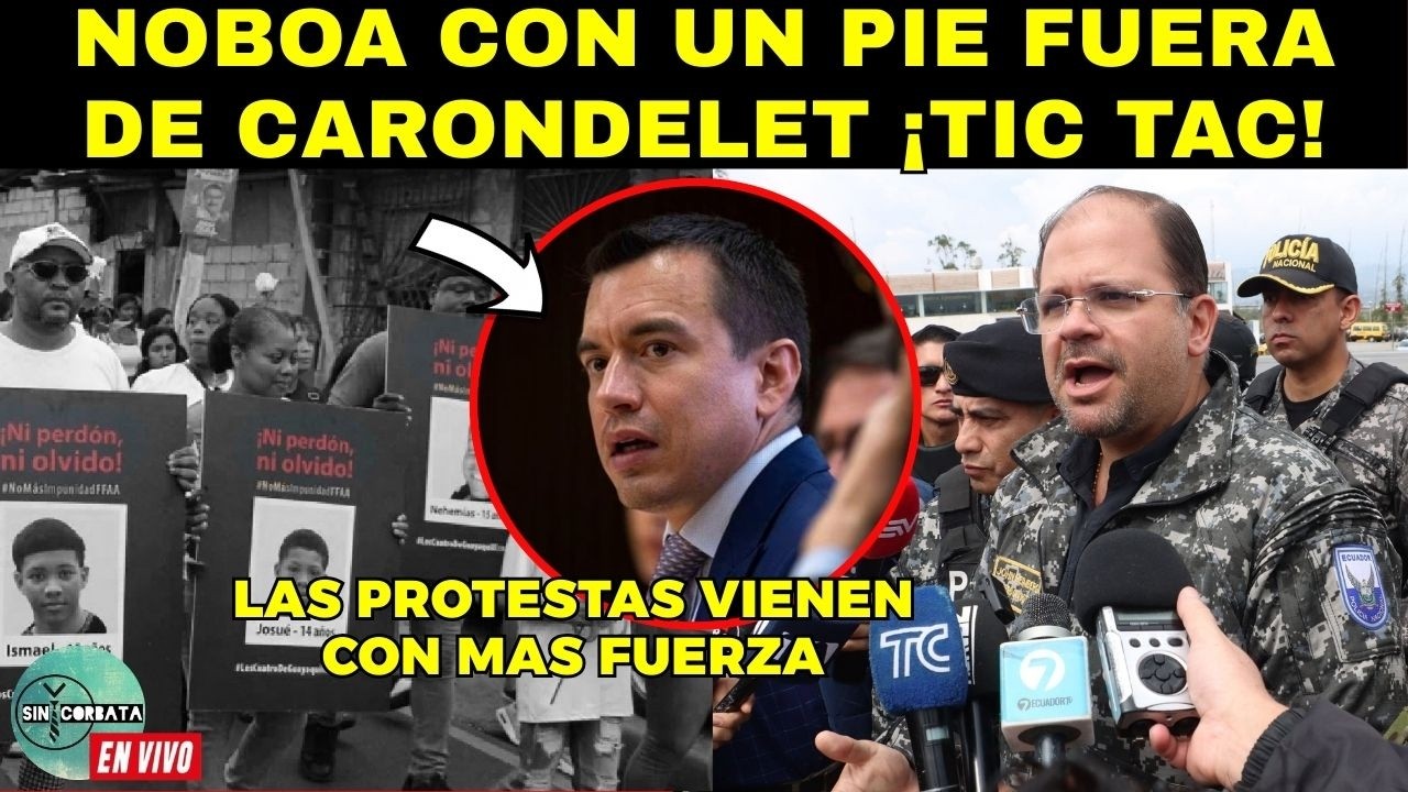 ECUADOR CON TODO A LAS CALLES / QUIEN LEVARÁ A JUICIO A NOBOA / LEGALIZARON EL TRABAJO POR HORAS