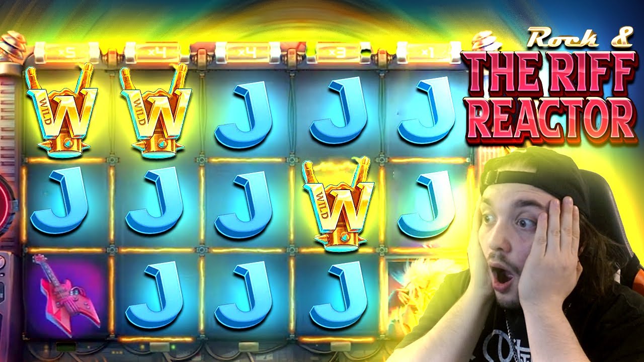 THIS NEW GAMDOM EXCLUSIVE SLOT PAID ME CRAZY!!! Dr  Rock & The Riff Reactor