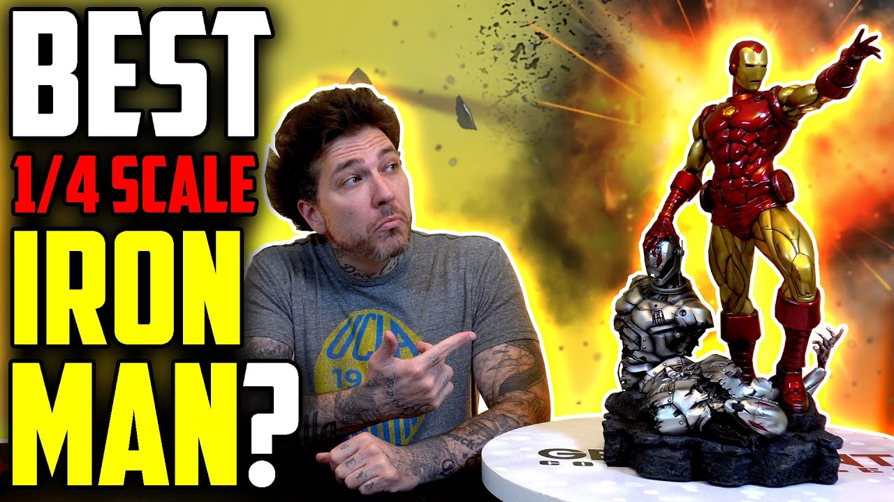Classic IRONMAN 1/4 Scale Statue by XM Studios | Unboxing & Review
