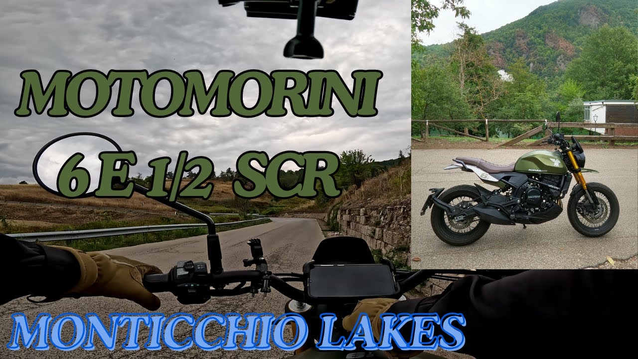 MOTOMORINI 6 e 1\2 SCR | *Road to Monticchio Lakes* | DOUBLE SHOT  | 4K HDR |