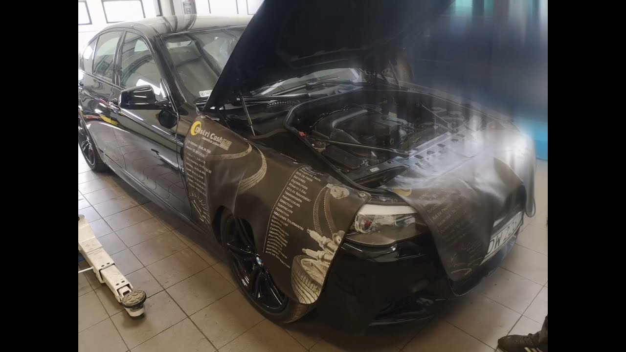 Smród spalin w kabinie Bmw f10 535d 375KM ,rozrząd łańcuch ,pęknięta pokrywa zaworów