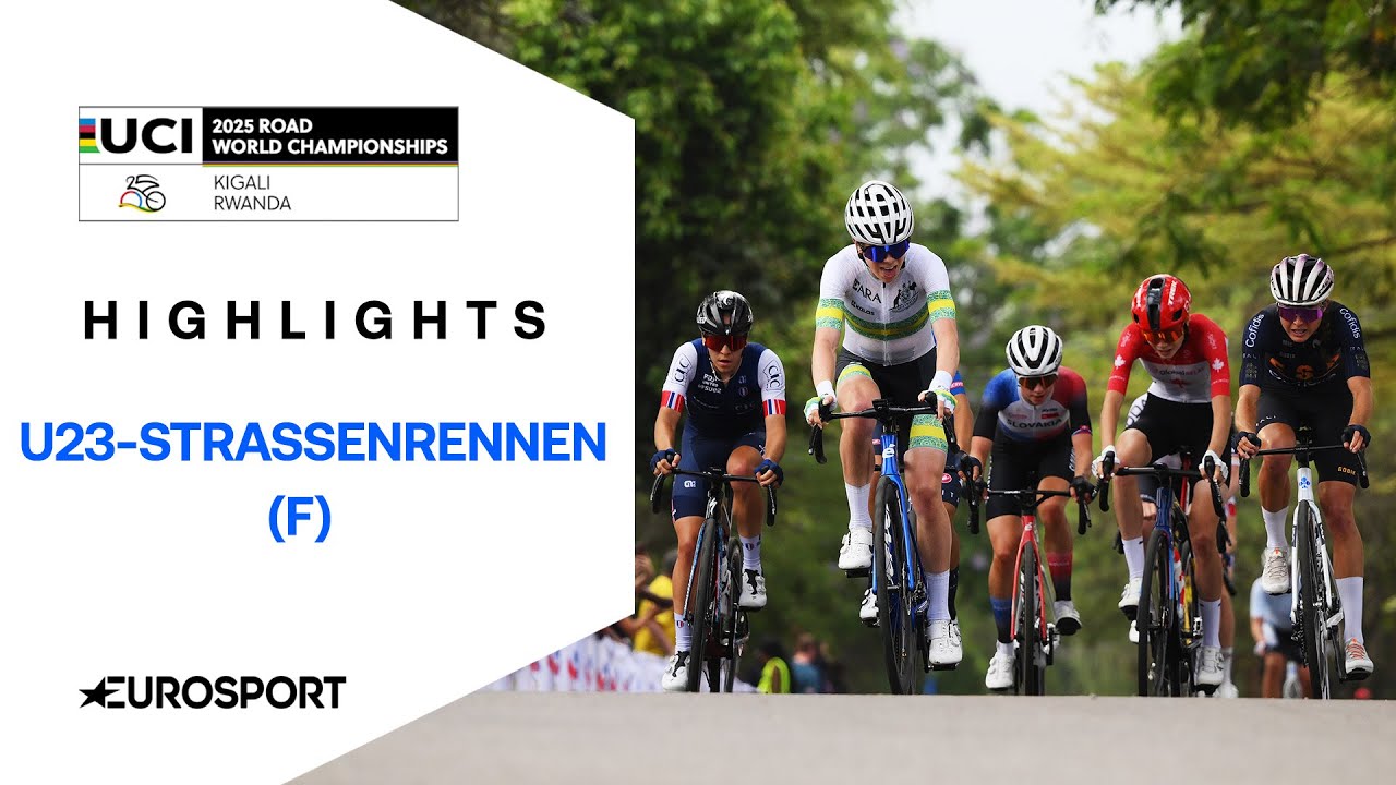 Rad-WM 2025 | U23 Straßenrennen der Frauen | Highlights deutsch | Radsport