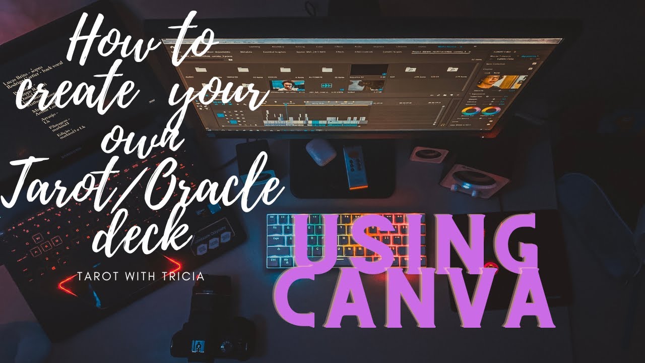 Как создать собственную колоду Оракула и Таро с помощью Canva