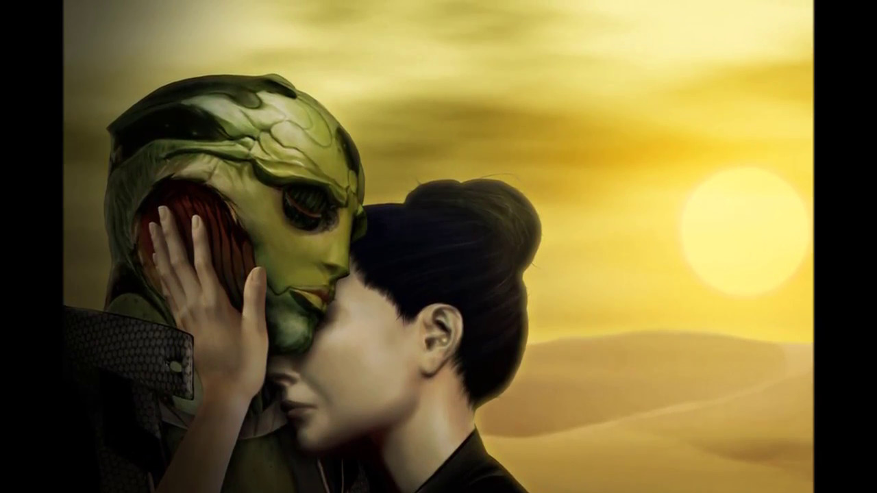 ♥Mass Effect- Shepard X Garrus,Thane♥