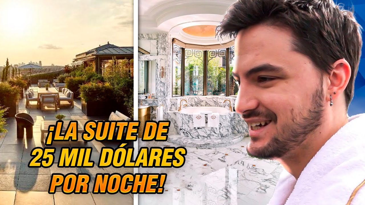 💸 ¡Me quedé en una de las suites más costosas del mundo!