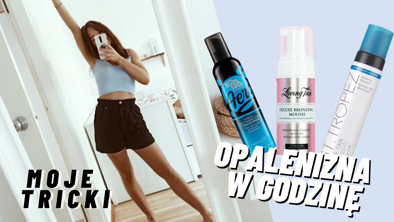 Opalenizna w 1 h ! Moje sposoby na trwalszy efekt (produkty, kt&oacute;rych używam)