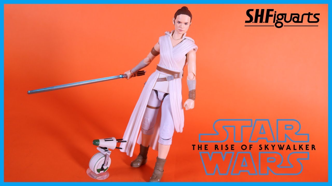 Bandai Tamashii Nations SH Figuarts Episode IX The Rise of Skywalker REY & D-O Action Figure Review