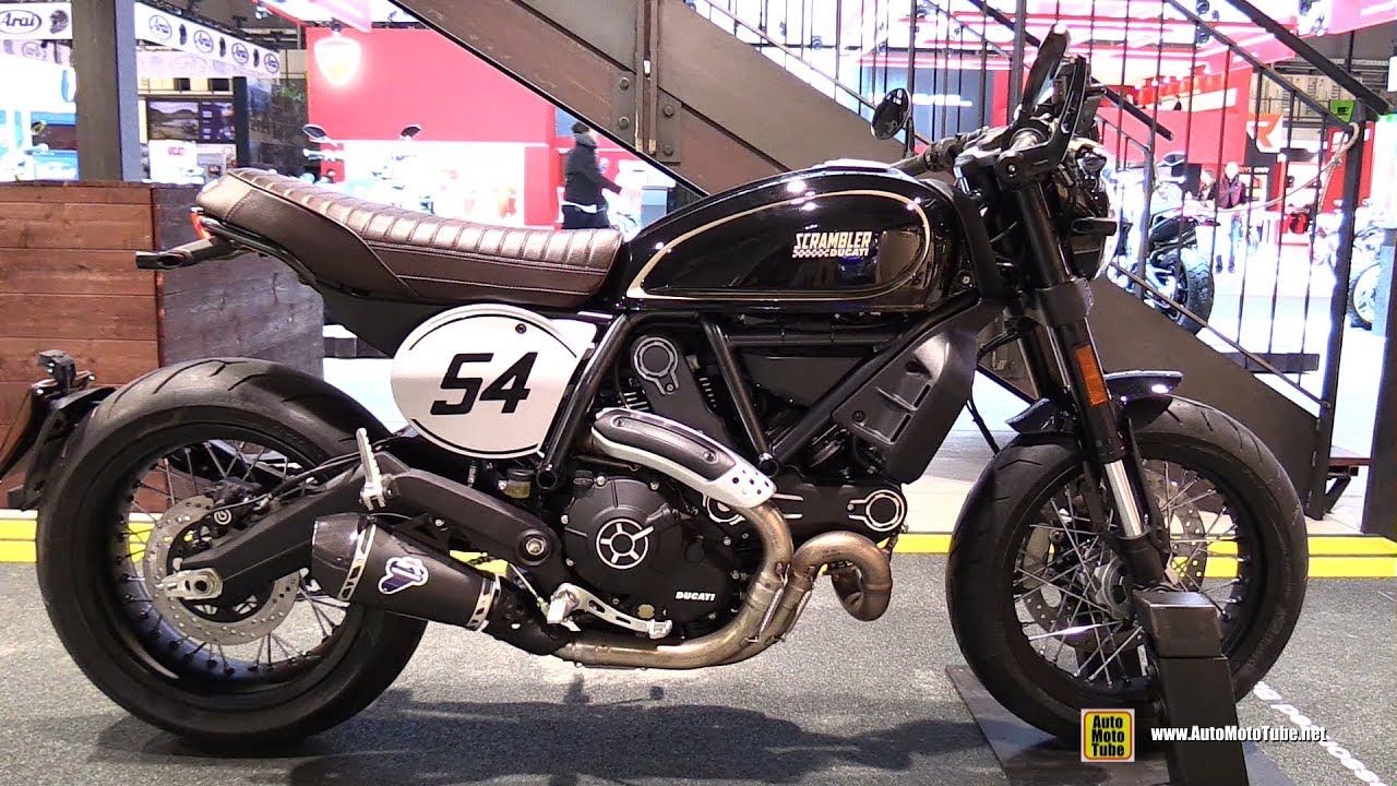 2018 Ducati Scrambler Cafe Racer - Walkaround - 2017 EICMA Milan