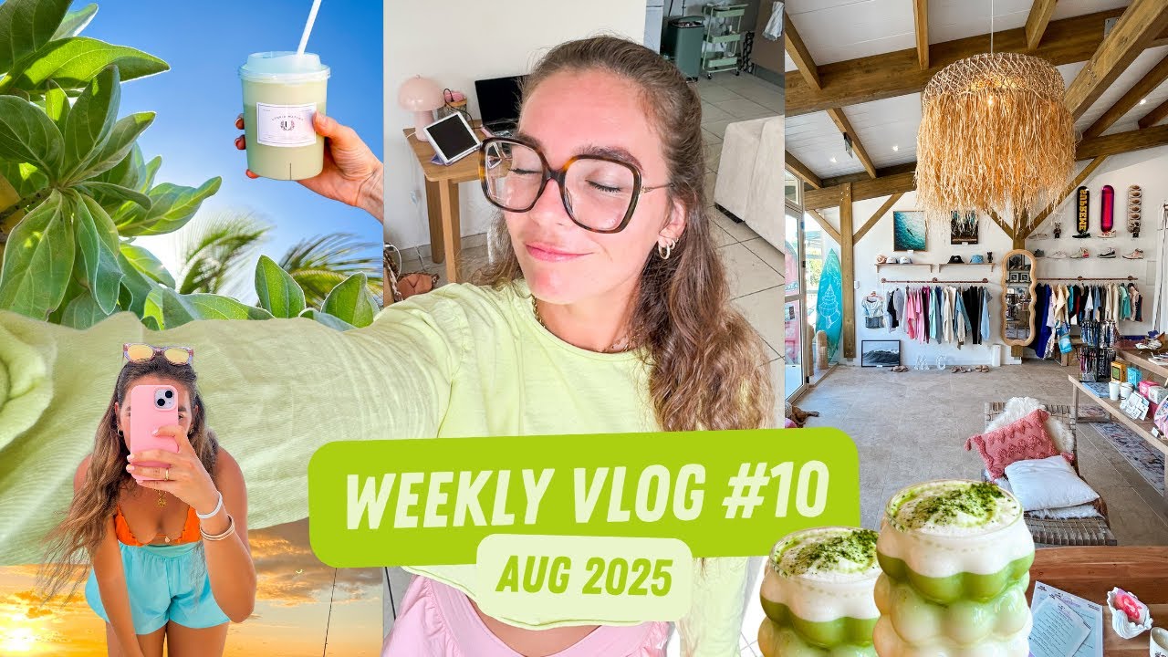 l'hiver à la réunion ✨ matcha, popups & storytime