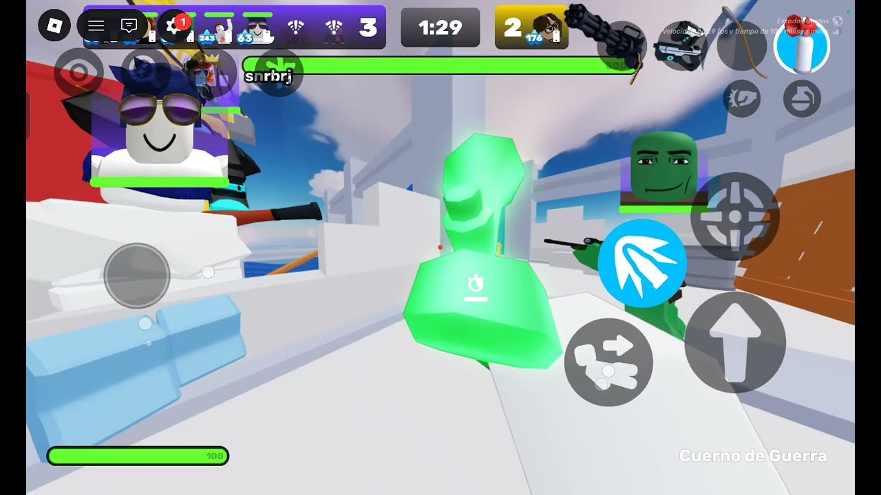 Jugando juggernaut con mí hermano