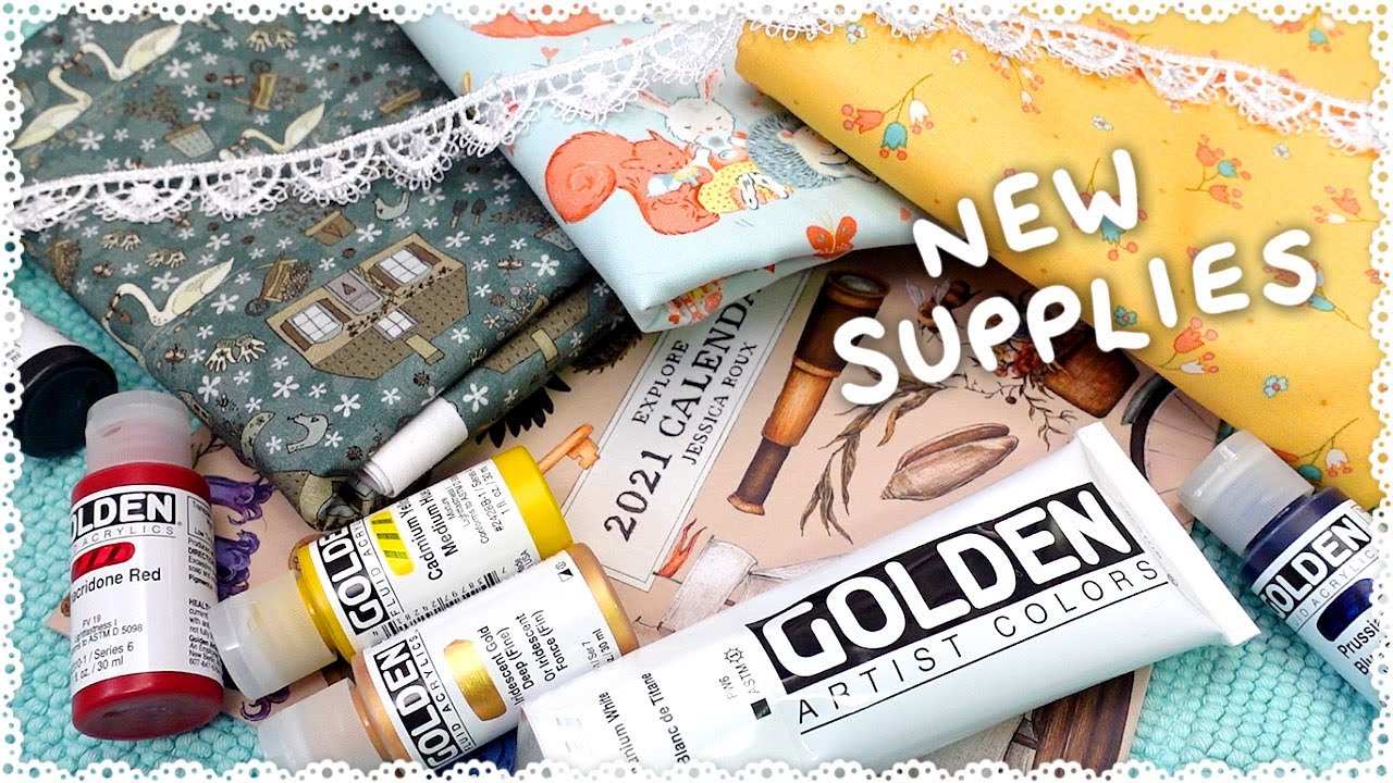 Buying New Supplies for Art Projects