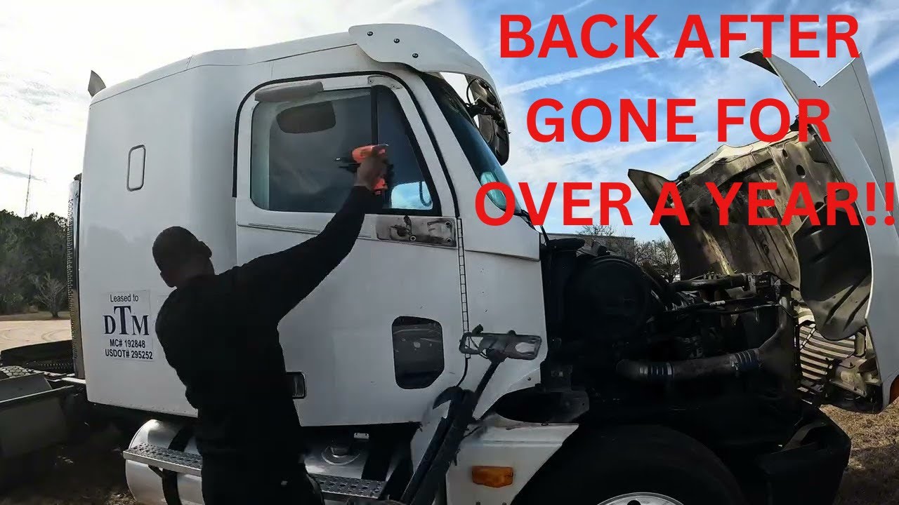 REPLACING MIRROR ON A FREIGHTLINER CENTURY!!!