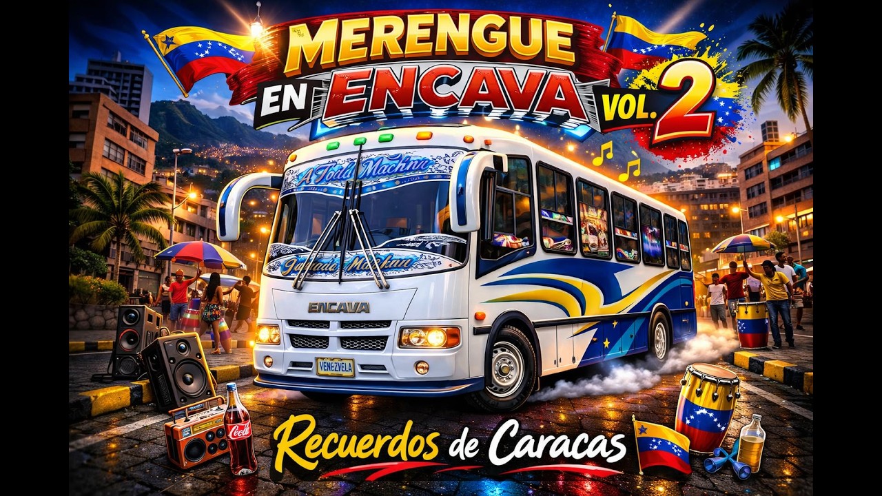 MERENGUE ENCAVA 🔥 Vol. 2 | Recuerdos de Caracas 🇻🇪 (Viaje al Pasado)