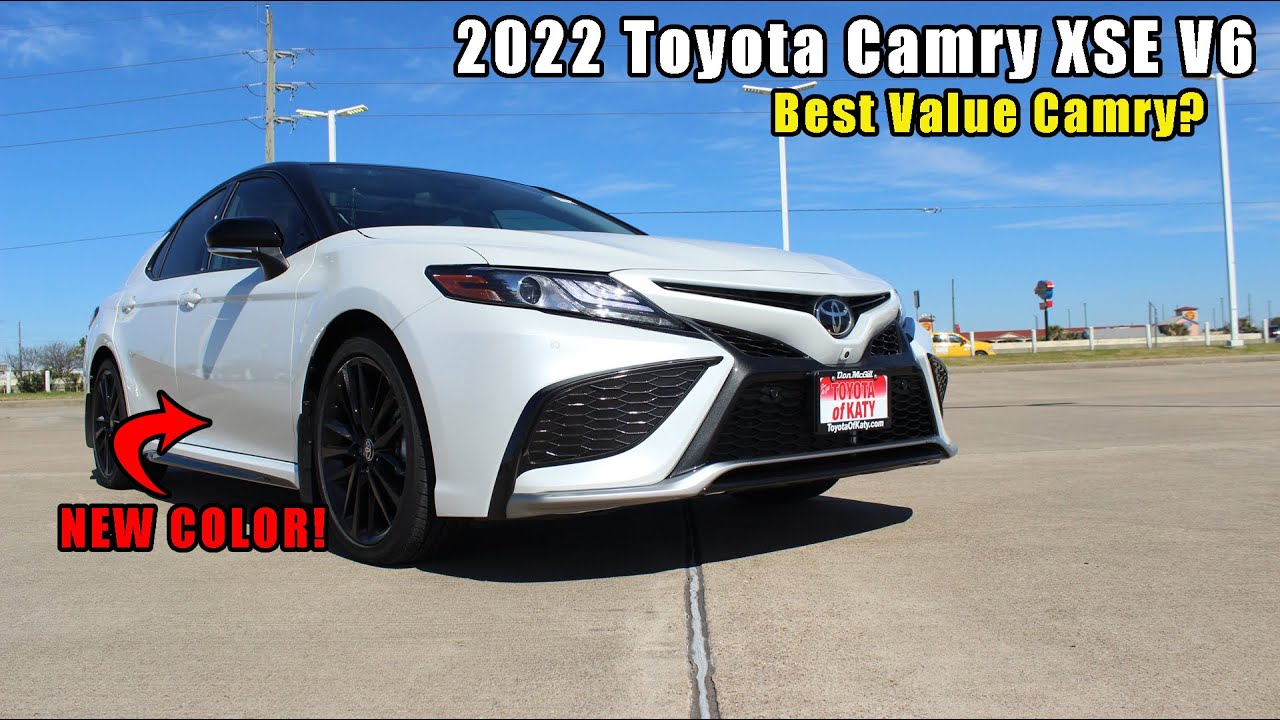2022 Camry XSE V6 -  Toyota's new Windchill Pearl