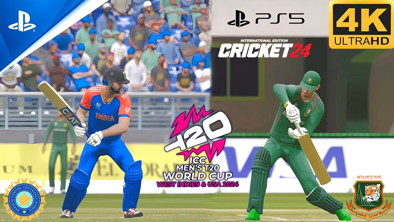 Cricket 24 : India vs Bangladesh T20 World Cup Super 8 Match || Ar Games League