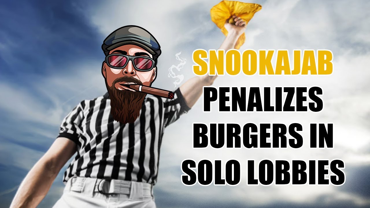 SnookAjab Throws the Flag on Burgers in Warzone Solos | The Ref of Verdansk is Back! 🏈