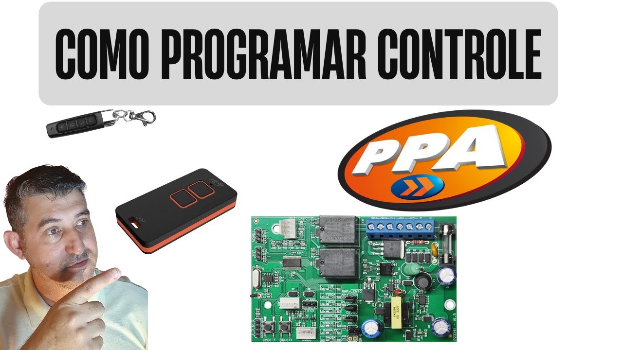 Como Programar o Controle PPA na Central PPA Passo a Passo