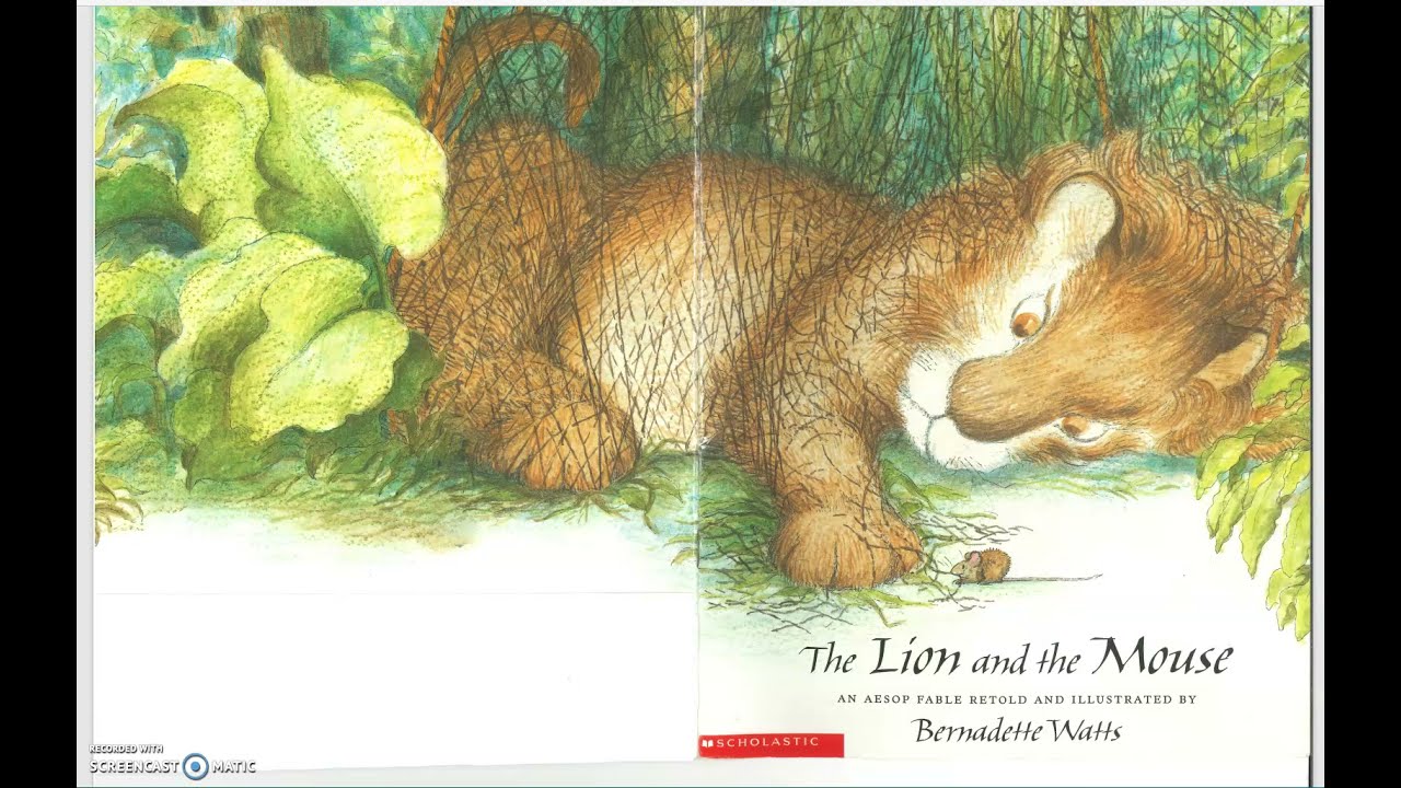 The Lion and the Mouse | Aesop Fable read aloud
