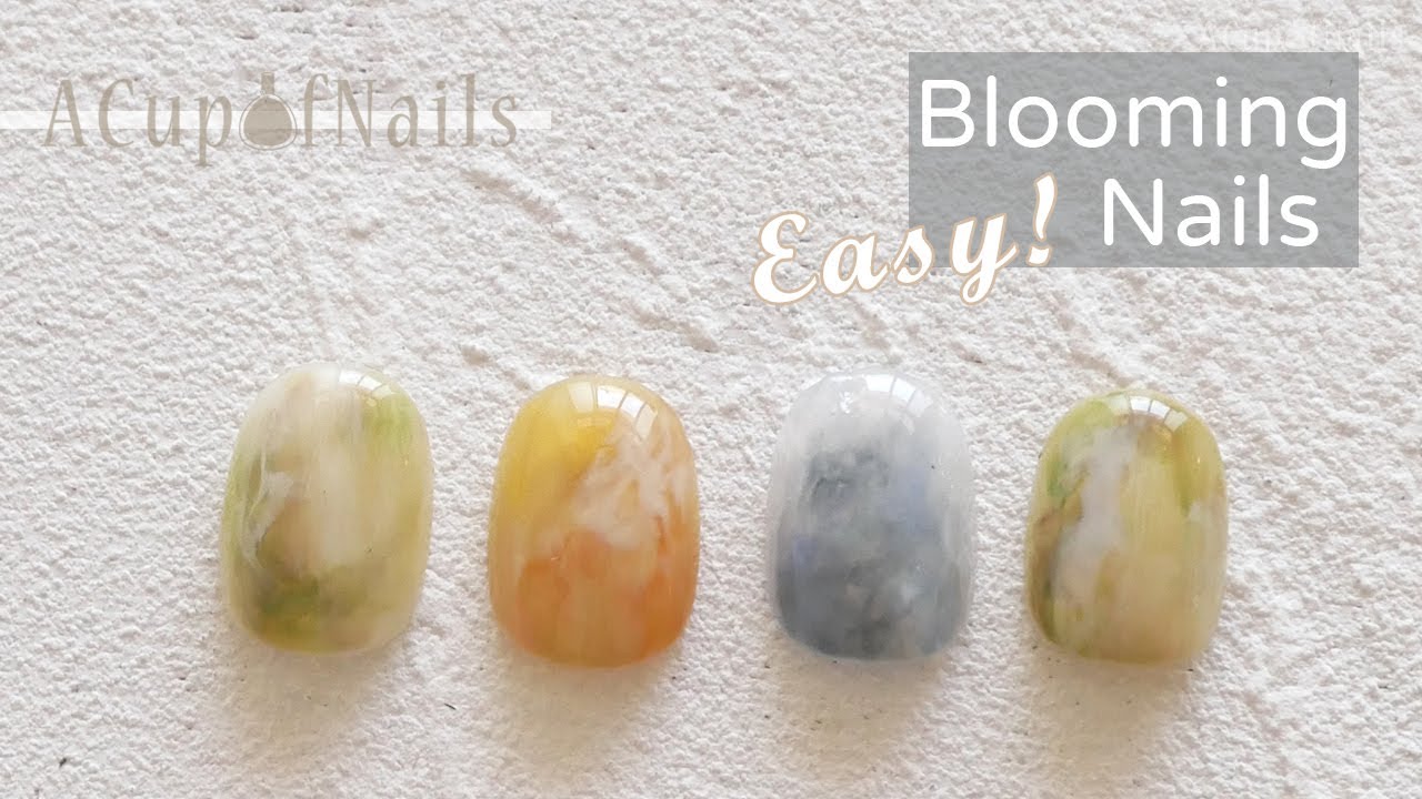 || Nails || 超簡單！ 玻璃透感層次暈染美甲  || ᴥ a cup of nails ᴥ || 