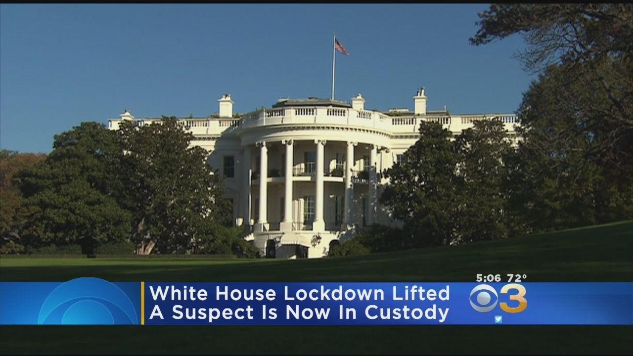 White House Lockdown Lifted, Suspect In Custody