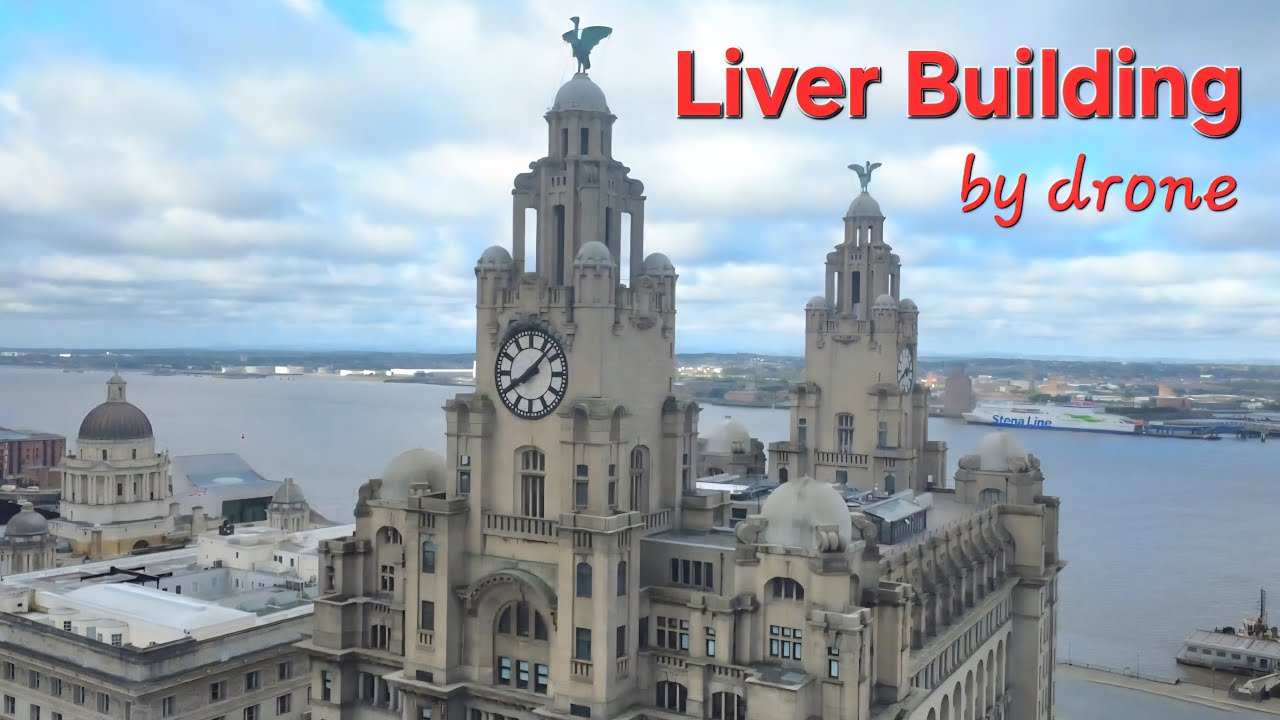 Liver Building and Liverpool Waterfront