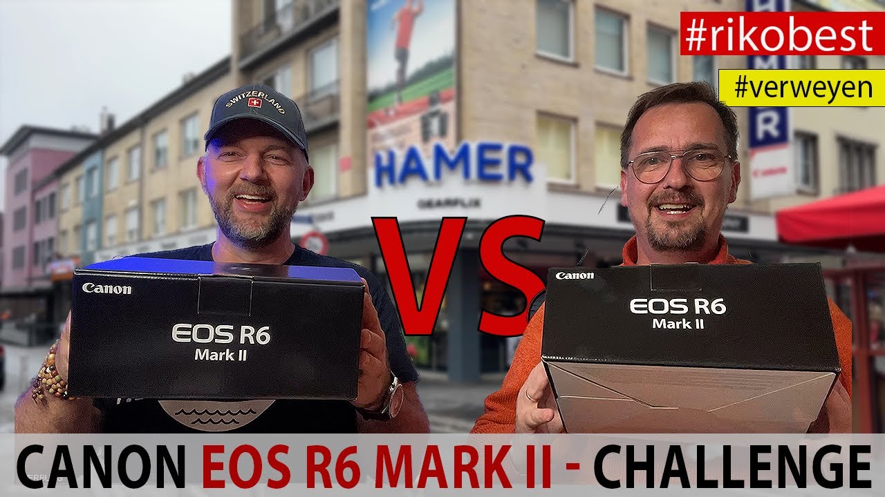 Canon EOS R6 Mark II  Challenge - Riko Best VS Dirk Verweyen wer hat die R6 MKII zuerst in der Hand