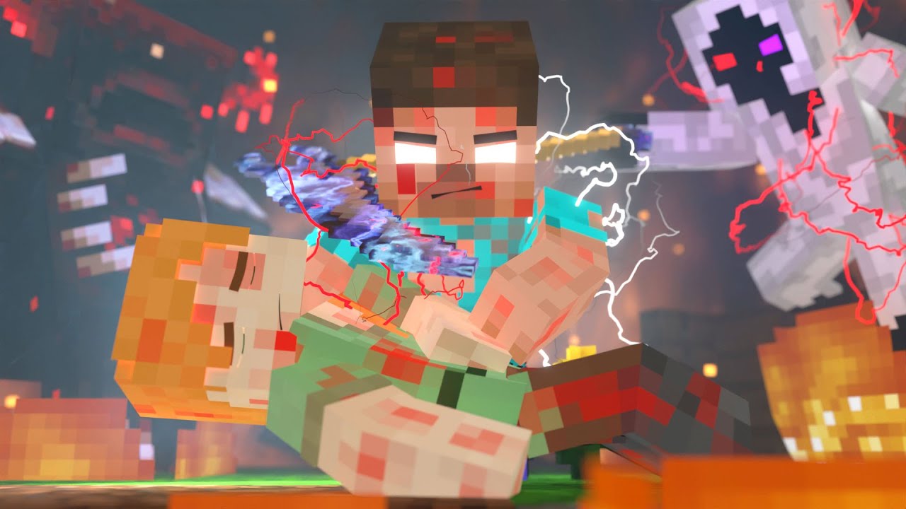 WARDEN против ENTITY303 - ПОЛНЫЙ ФИЛЬМ - Сезон 2 - Жизнь Алекса и Стива (Minecraft Animation)