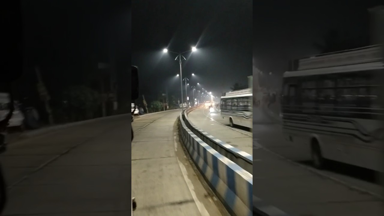 #ghatal #ghatalcity #roadjourney #streetlight #shorts #viralshort