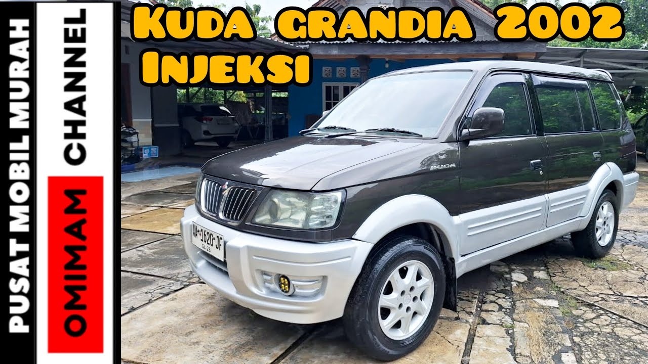 Mitsubishi kuda grandia 2002 injeksi, murah bertenaga.